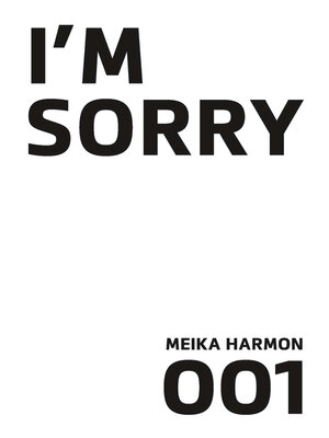 cover image of I'm Sorry